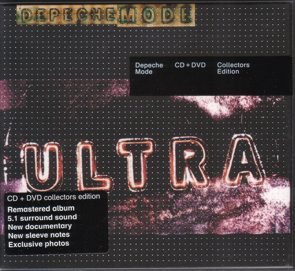 Depeche Mode : Ultra (CD, Album, RE, RM + DVD-V, Album, RM, Multichannel)