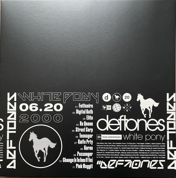 Deftones : White Pony (2xLP, Album, RE + 2xLP, Album, Etc + Box, Ltd, Wit)