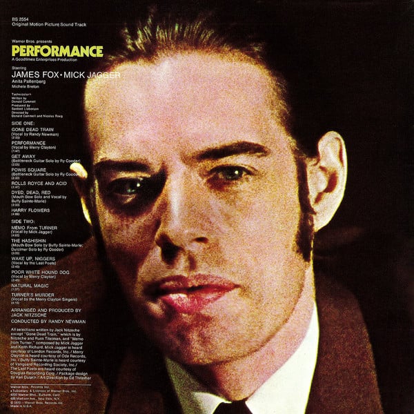 Various : Performance: Original Motion Picture Sound Track (LP)