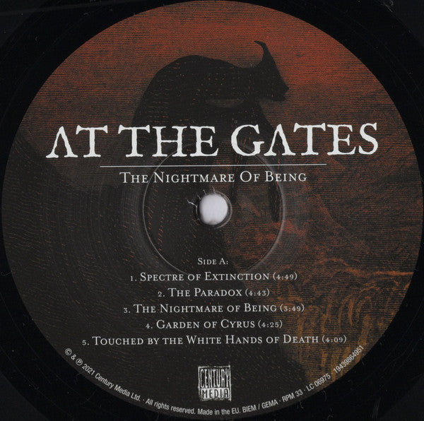 At The Gates : The Nightmare Of Being (LP, Album)