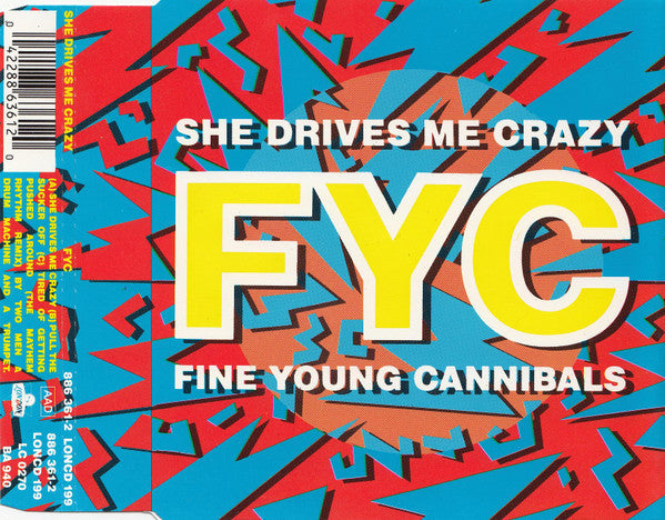 FYC* : She Drives Me Crazy (CD, Single)