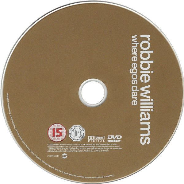 Robbie Williams : Where Egos Dare (DVD-V, Comp, Multichannel)