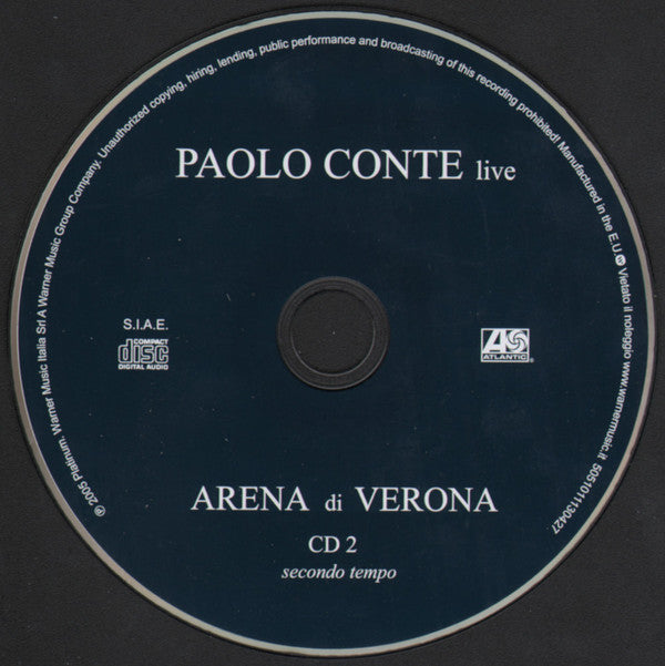 Paolo Conte - Arena Di Verona (CD Tweedehands) - Discords.nl