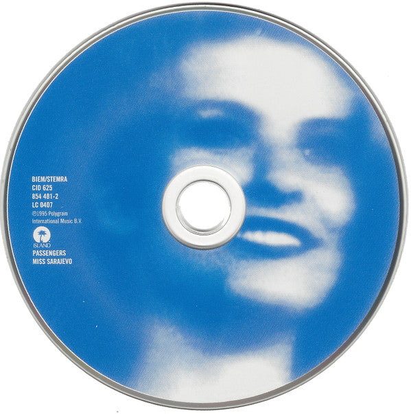 Passengers - Miss Sarajevo (CD Tweedehands) - Discords.nl