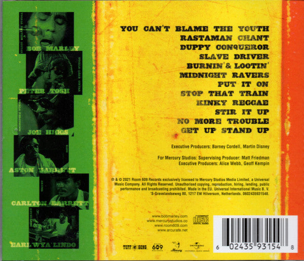 Bob Marley & The Wailers : The Capitol Session '73 (CD, Album)
