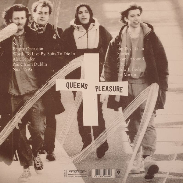 Queen's Pleasure : Words To Live By, Suits To Die In. (LP, Album, Ltd, Whi)