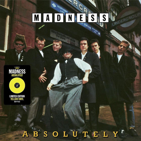 Madness : Absolutely  (LP, Album, Ltd, RE, RM, Yel)