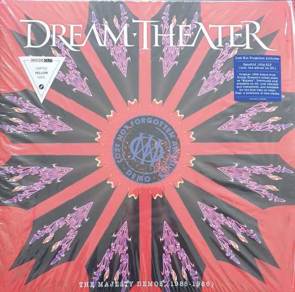 Dream Theater : The Majesty Demos (1985-1986) (2xLP, Album, Yel + CD, Album + Ltd, RE, RM)