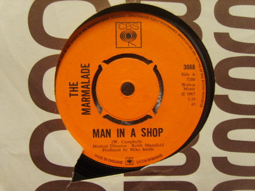 The Marmalade : Man In A Shop (7", Single)