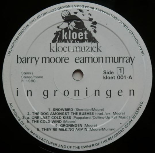 Barry Moore, Eamon Murray : In Groningen (LP)