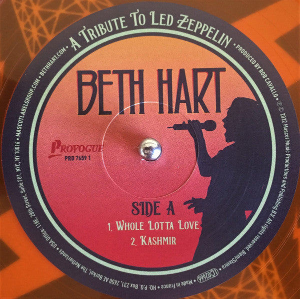 Beth Hart : A Tribute To Led Zeppelin (2xLP, Album, Ltd, Ora)