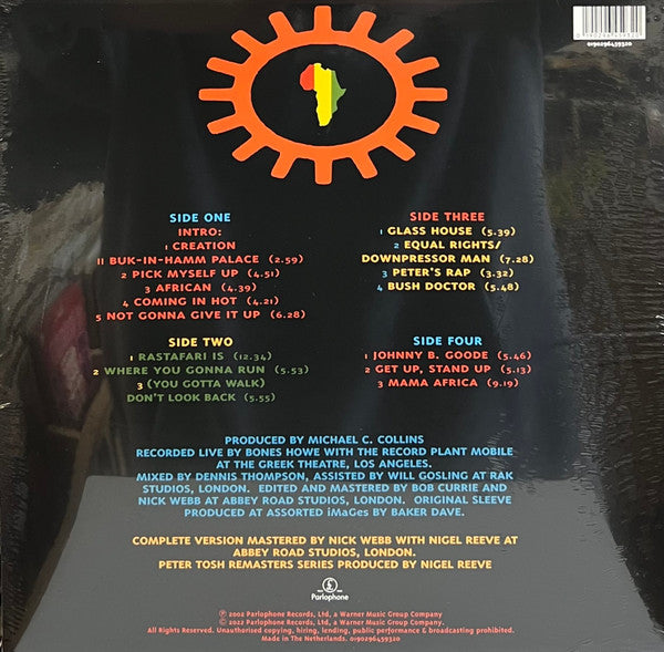Peter Tosh : Complete Captured Live (Album, RE + LP, Gre + LP, Ora)