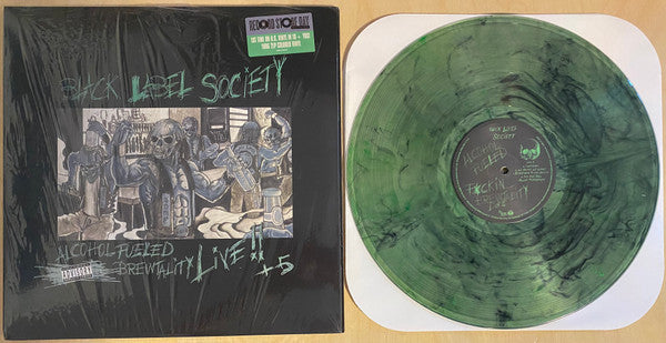 Black Label Society : Alcohol Fueled Brewtality Live!! + 5 (2xLP, Album, Ltd, RE, Cle)