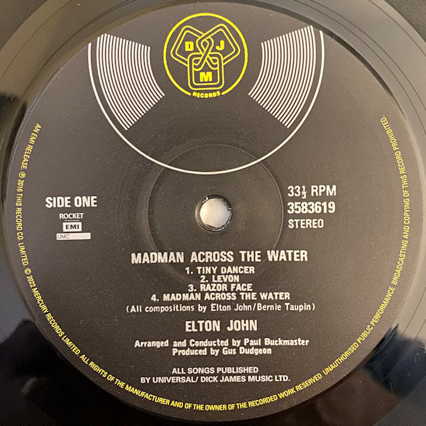 Elton John : Madman Across The Water  (Box, 50t + LP, Album, RE, RM + 3xLP)