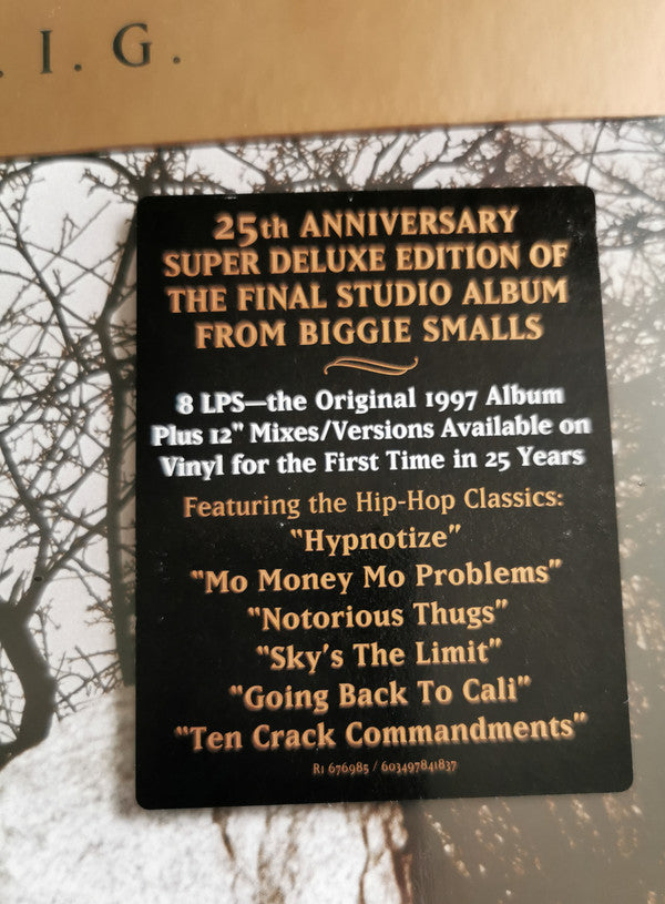 Notorious B.I.G. : Life After Death (25th Anniversary Super Deluxe Edition) (3xLP, Album, Dlx, RE + 5x12", Single, Dlx, RE)