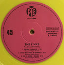 The Kinks : Waterloo Sunset (12", Single, Mono, Ltd, RE, RM, Yel)