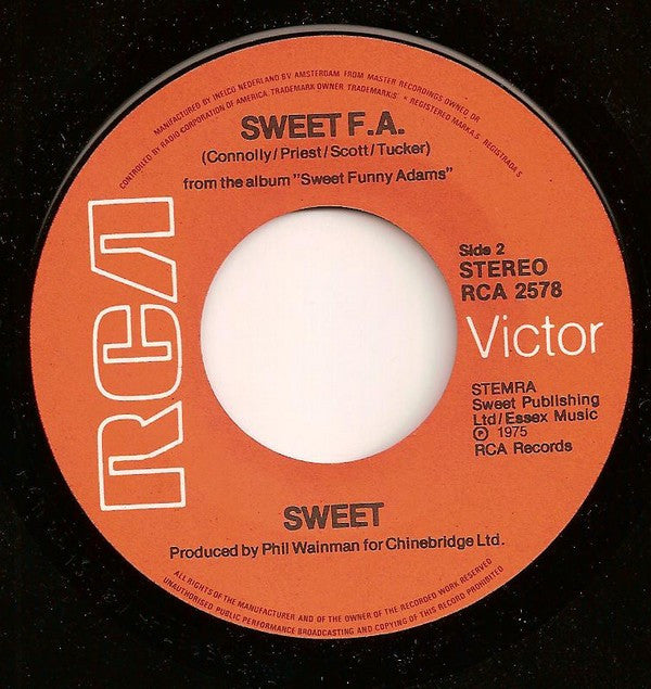Sweet* : Action (7", Single)