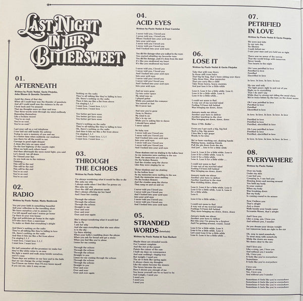 Paolo Nutini : Last Night In The Bittersweet (2xLP, Album)
