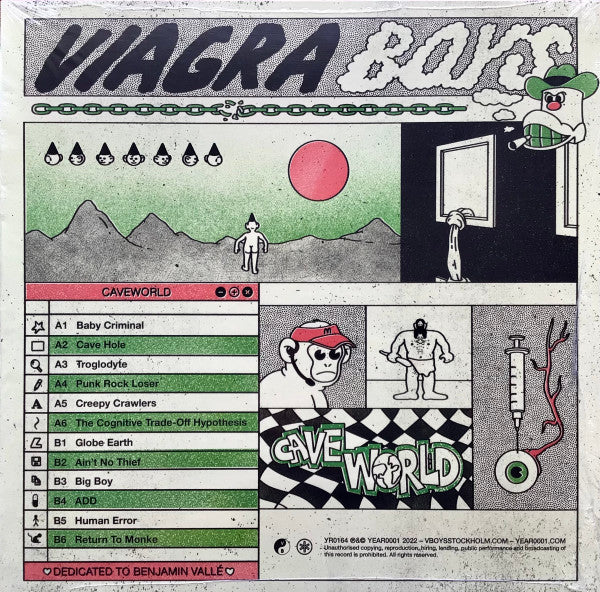 Viagra Boys : Cave World (LP, Album)