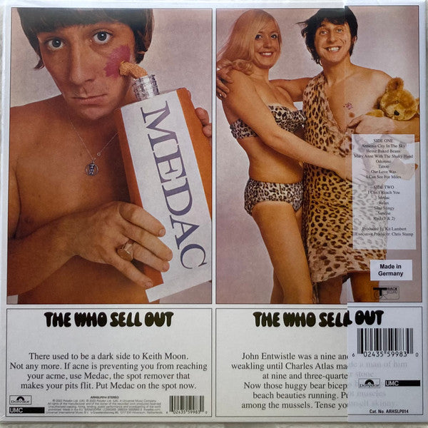 The Who : The Who Sell Out (LP, Album, RE)