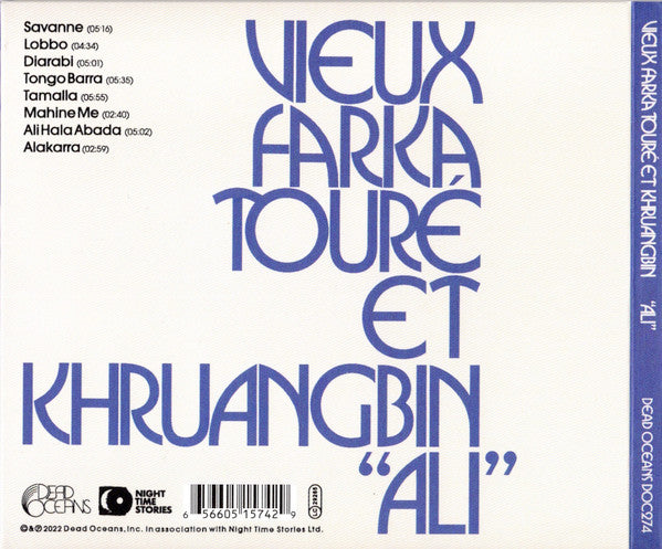 Vieux Farka Touré Et Khruangbin : Ali (CD, Album)