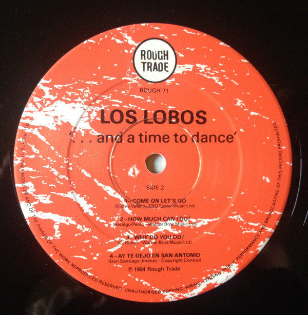 Los Lobos : ...And A Time To Dance (LP, MiniAlbum)