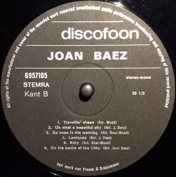 Joan Baez : Joan Baez (LP, Comp)