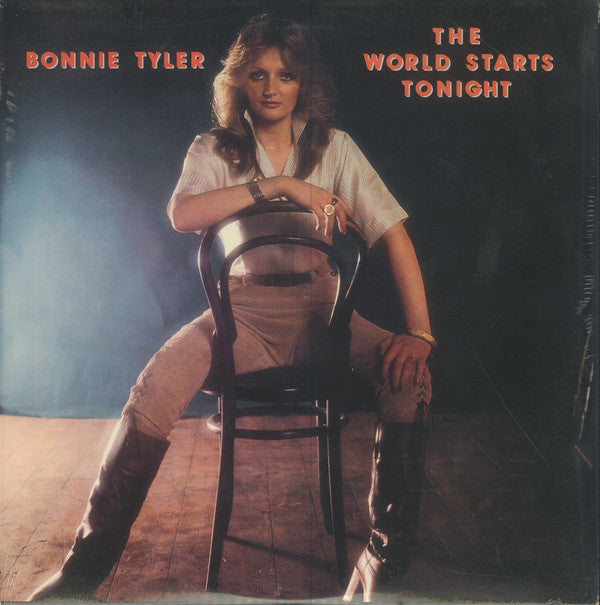 Bonnie Tyler : The World Starts Tonight (LP, Album)