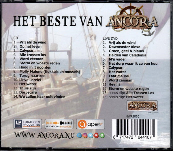 Ancora (2) : Het Beste Van (CD, Comp + DVD, Liv)