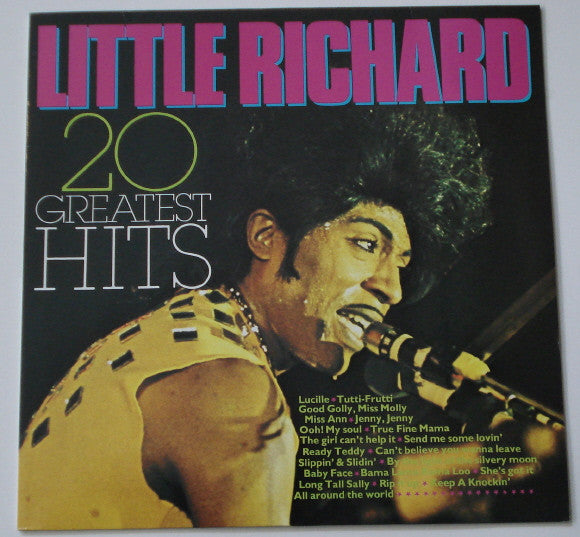 Little Richard : 20 Greatest Hits (LP, Comp)