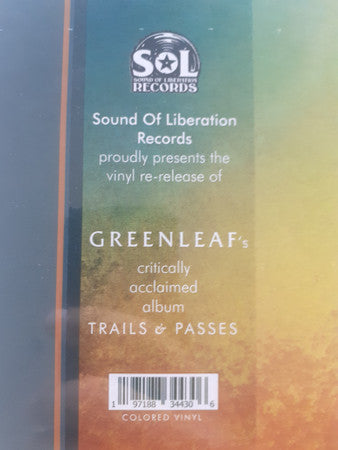 Greenleaf : Trails & Passes (LP, Album, RE, yel)