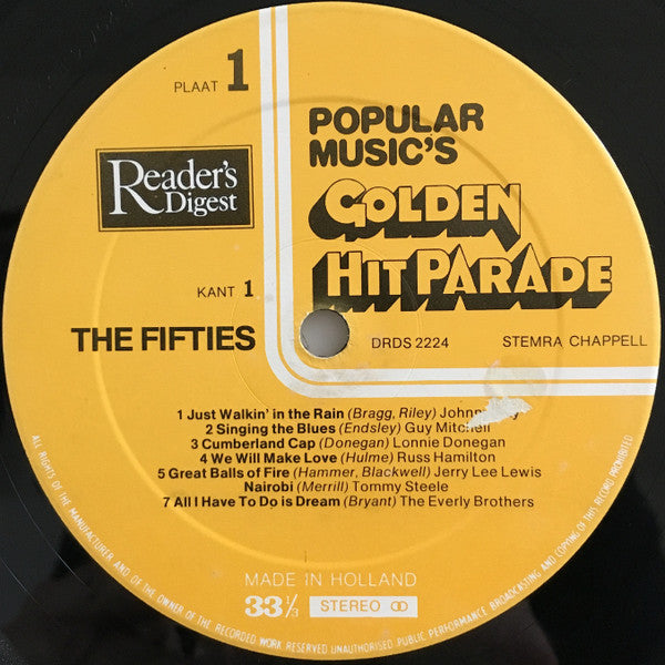 Various : Popular Music's Golden Hit Parade (8xLP, Comp + Box)