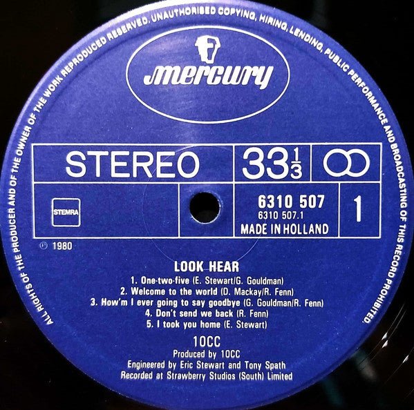 10cc : Look Hear? (LP, Album)