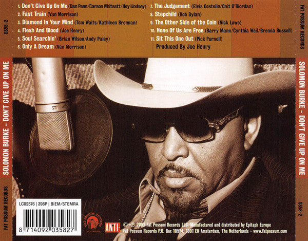 Solomon Burke - Don't Give Up On Me (CD) - Discords.nl