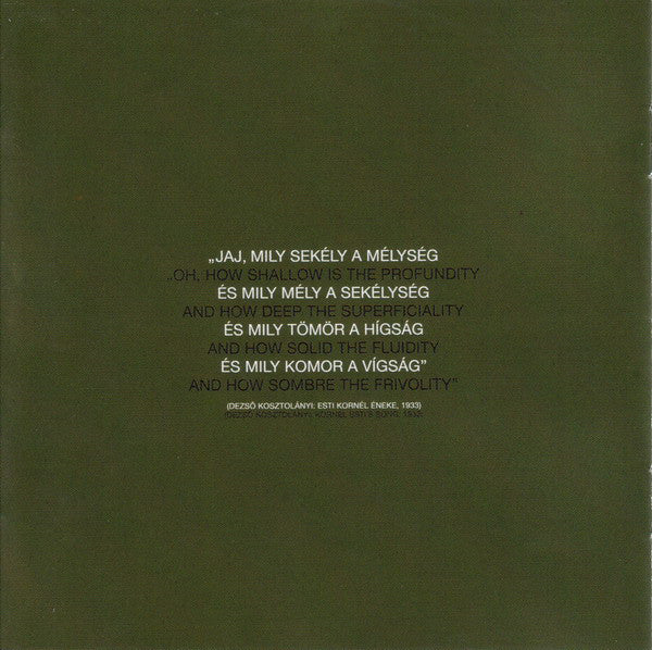Yonderboi : Shallow And Profound (CD, Album)