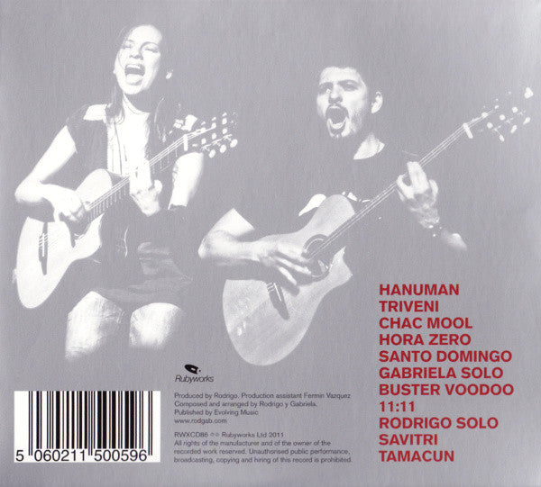 Rodrigo Y Gabriela : Live In France (CD, Album, Car)