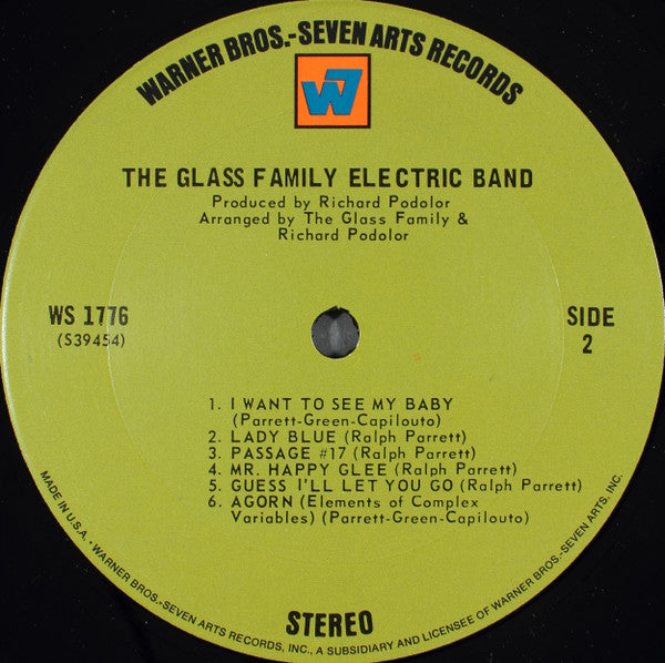 The Glass Family : Electric Band (LP, Album)