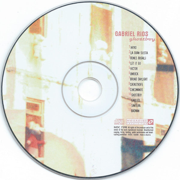 Gabriel Rios : Ghostboy (CD, Album)