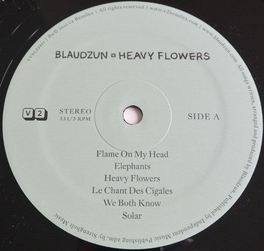 Blaudzun : Heavy Flowers (LP, Album + CD, Album)
