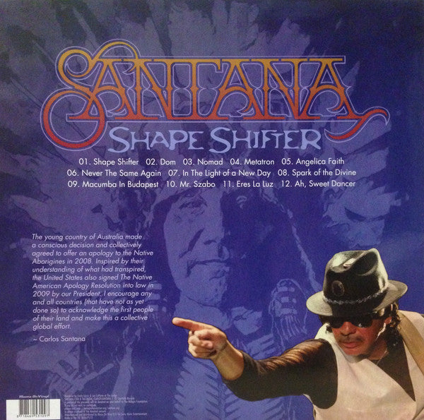 Santana : Shape Shifter (LP, Album, 180)