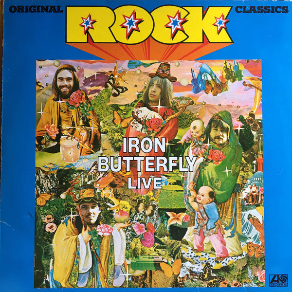 Iron Butterfly : Live (LP, Album, RE)