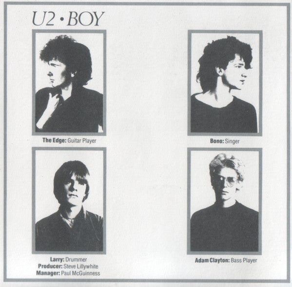 U2 : Boy (CD, Album, RE, RP)