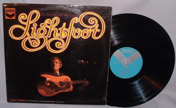 Gordon Lightfoot : Did She Mention My Name? (LP)