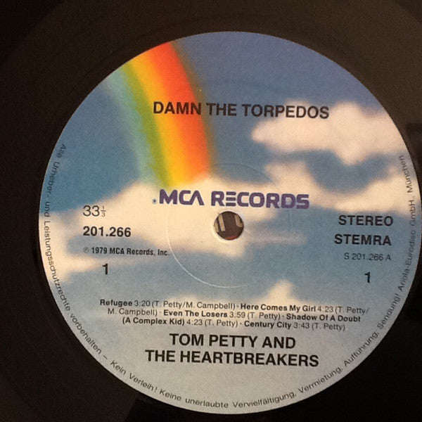 Tom Petty And The Heartbreakers : Damn The Torpedoes (LP, Album, RE)