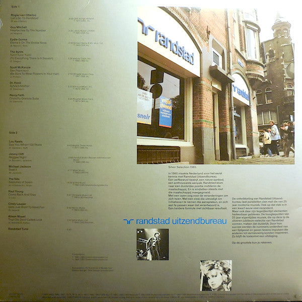 Various : Silver Selection - Randstad Uitzendbureau 25 Jaar (LP, Comp, Gat)