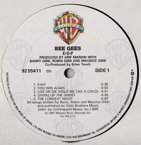 Bee Gees : E-S-P (LP, Album)