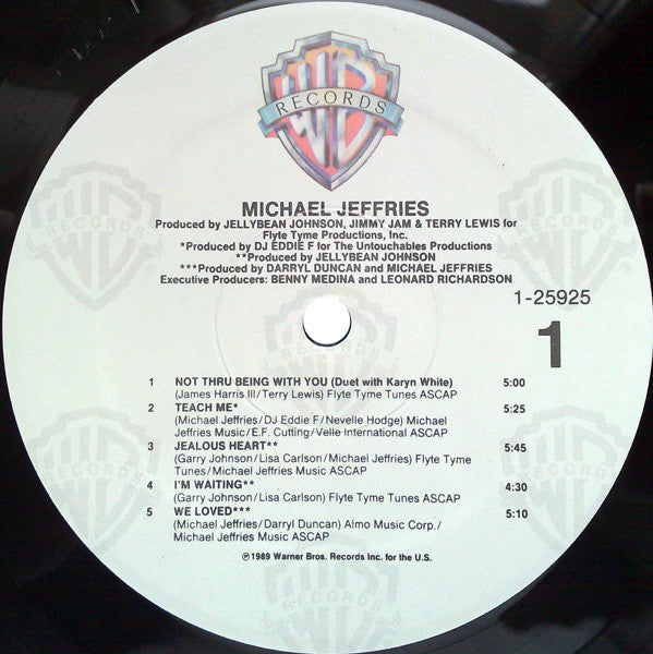 Michael Jeffries : Michael Jeffries (LP, Album)