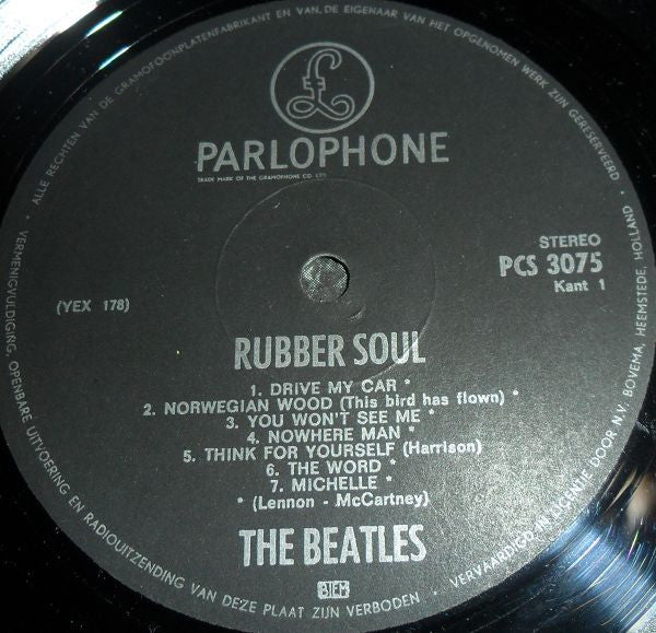 The Beatles : Rubber Soul (LP, Album)