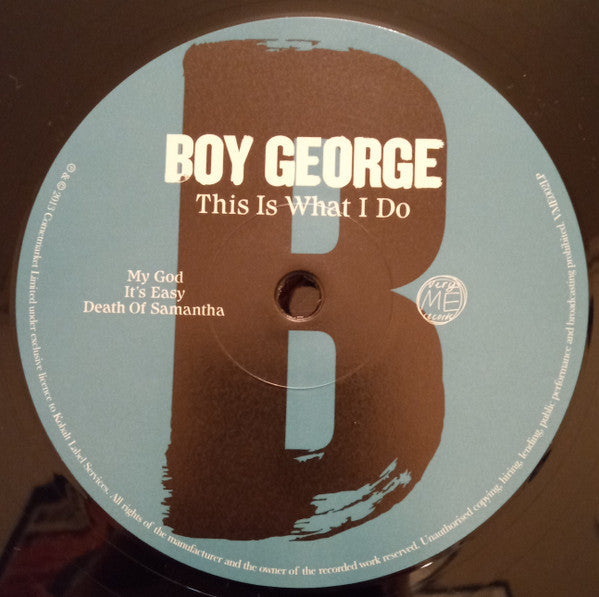 Boy George : This Is What I Do (2xLP, Album + CD, Album)