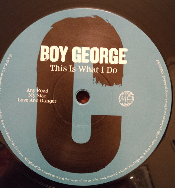 Boy George : This Is What I Do (2xLP, Album + CD, Album)